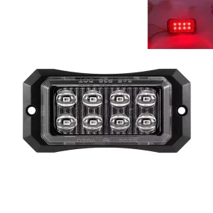 1pc Trailer LED Lights Truck Marker Side Lighting Lamp 4 8LED Car Van Pickup Lorry Grille Warning Clearance Side Marker Lights