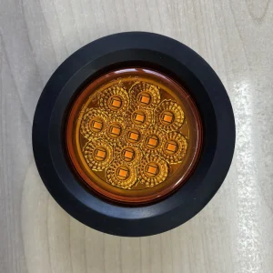 2-1/2 Inch 14-LED Vehicle Side Marker Light IP65 Waterproof Clearance Lights for Trucks Identification Lamp