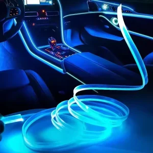 2 3 5M RGB Car Interior Ambient LED Light Strip Invisible USB Fiber Optic Atmosphere Lamp Support APP Control Neon Lights
