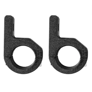 2 Brackets and 1.2 1 0.75 Inch 3 Pair Inserts 4X4 Accessories Off Road LED Light Bar Horizontal Bull Bar Universal Clamp Mount