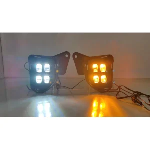 2-Color Modified LED Daytime Running Lights 12V 1 Year Warranty for Hiace