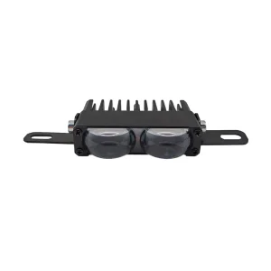 2 Lenses Car Spotlights LED Grille Lights Driving Fog Work Light External Auxiliary Lights Off Road Vehicle Truck SUV
