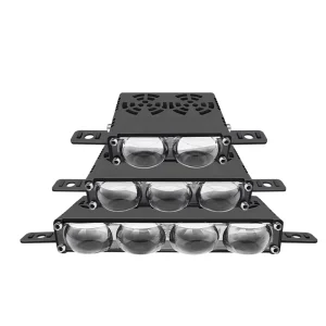2 Pcs RGB Car Spotlight LED 12V 24V LED Car Grille Light Driving Fog Light External Auxiliary Lights for Off Road Vehicle Truck