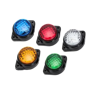 2 Pcs Waterproof 12V 24V Truck Trailer Reverse Spare Bar Parts Bumper Car Side Lamp Light Truck LED Car Light