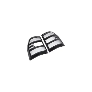 2 Pieces Tail Lamp Rear Light Trim Frame for Pajero Rear Lamp Cover for Montero V93 V97 Trim Frame for Shogun V98