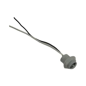 2 Pin T10 W5W Lamp Socket Wiring Harness with Black White Wires for Car Interior Lighting