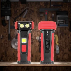 2 XTE COB Portable LED Work Light Adjustable Magnetic Inspection Flashlight Car Repair Emergency Lamp Pen Clip Power Workshop
