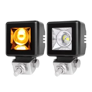 2.3 Inch Combo Beam 20W 12V Car Auxiliary Lights Dual Colour White Amber for Offroad Pickup Trucks SUV Vehicle