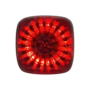 2.4G LED Square Wireless Brake Turn Signals Trailer LED Parking Light Truck Work Lights for Adventure Trailers