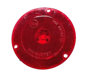 2.5 Inch LED Circular Turn Signal Light Red Yellow 12V for Bus Truck Car Signal Lamp