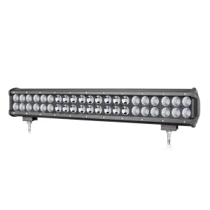 20 Inch License Plate Mount 6000K White Light Combo Beam 126W Double Row LED Light Bar for Car