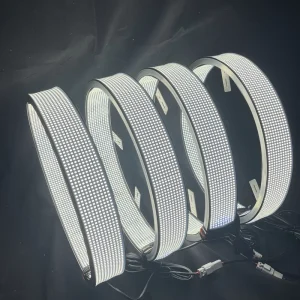 20 Rows Pure White LED Rim Wheel Lights APP & Remote Control Waterproof Auto Exterior Lighting for Truck Pickup Off Road