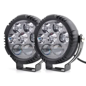 200W 13000LM 7 Lens Motorcycle Auxiliary Lighting System Motorcycle LED Light Vehicle Spotlight Headlight