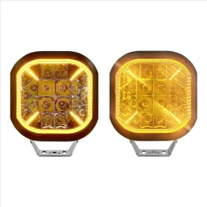 200W Fog Light DRL LED Car Light 8 Inch LED Work Light with DRL