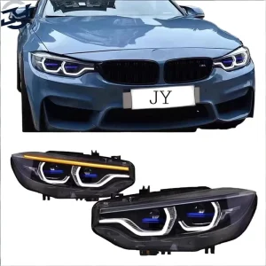 2013-2018 for 3 Series F30 Headlight F35 6000K Plug and Play 6000 Lumens Spoon Shaped Headlight Assemblies