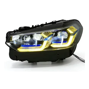 2018-2023 BMW X3 G01/G08 12V 30W Laser Headlights Retrofit From Old to New with DRL and Dynamic Turn Signals