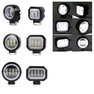 20W 3 Inch 12V LED Headlight Driving Lights 4X4 Off Road Spotlight Fog Light Auxiliary Motorcycle Car Lamps 6500 Lumens