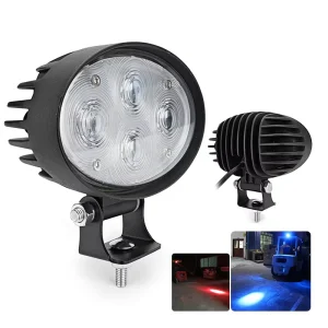 20W LED Work Light for Truck Cars Red Blue Forklift Warning Light Spot Lamp