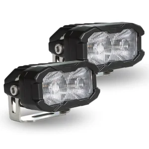20W Rectangular Fog Lights 2 LED Light Pods High grade Aviation Aluminum Car Off road LED Work Light