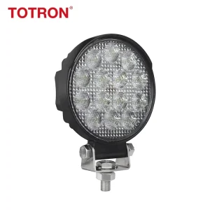 21W Round Flood Beam Waterproof LED Work Light for Off Road Car SUV Truck