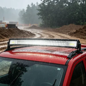 22/32/42/52″ Curved LED Light Bar 7D 3-Row 4×4 Truck ATV Car Roof Offroad Driving IP67 Waterproof CE ROHS