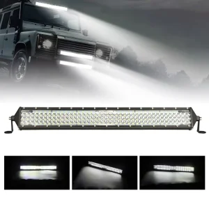 22 Inch 5 Row Off Road LED Light Bar Auxiliary Driving Work Light Fog Lamp for Truck Tractor Boat SUV ATV 4×4