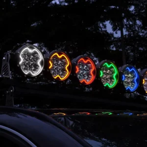 22 Inch RGB DRL Modular LED Pod Driving Light Bar Accessories for Bull Bar Bumper Polaris RZR Maverick Tacoma Ranger Hilux 4X4