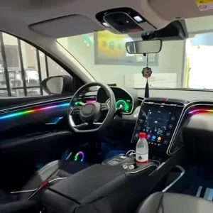 22 Lights 12V Ambient Light Kit for Hyundai Tucson L LED Interior Atmosphere Lamp App Screen Control