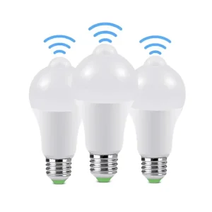 220V/110V 5W 7W 9W 12W Microwave Motion Radar Sensor Light Energy Saving Lamp Smart E27 LED Bulb/LED Light Bulb Lamp for House
