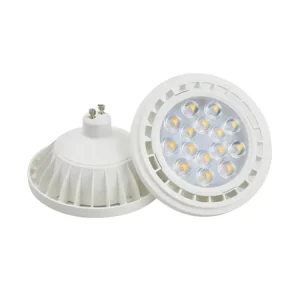 220V 15W G53 GU10 AR111 LED Spotlight Bulb Dimmable Aluminum IP44 Living Room