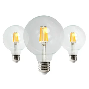 220V E27 Standard LED Edison Light Bulbs G80 G95 G125 Globe Bulb 2200K 2700K 4000K 6000K for Residential Christmas Lights