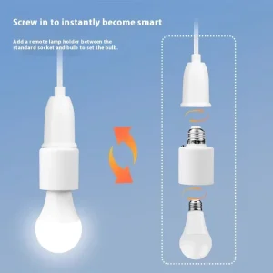 220V Household Intelligent LED Lamp Holder Electric Sound Light Manual Sensor Control E27 Universal Screw Corridor Bulb AC Globe