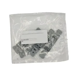 221 2502 in Stock German Mounting Carrier with Strain Relief 2 way for Screw Mounting Gray 221 2502