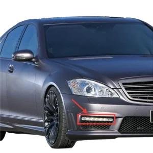 2218201456 Front Right Daytime Running Light DRL for Mercedes W221 S-Class S350 S500 S63 AMG S65 AMG