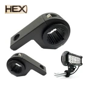22~32mm Motorcycle Spotlight Clamp Bracket LED Work Light Bar Headlight Roll Bar Truck Off Road Fog Driving Lamp Mount Holder