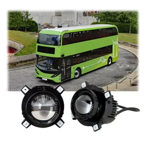 22W Round LED Sealed Beam Headlight Multi Function High Low Beam DRL LED Headlamp for Off road Car