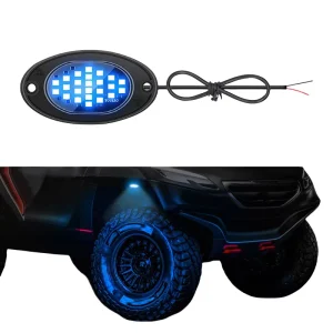 24-LED Car Chassis Light Single Color for Off-road Vehicle Exterior Modification 12V Accessory