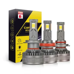 240W 36000LM Canbus H4 H7 H11 Cooling Fan 9005 9006 Halogen Xenon Led Headlights Bulbs Projector