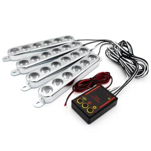 24LED Vehicle Outdoor Grille Strobe Light Emergency Flash Light for Car