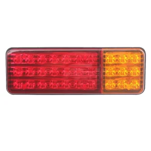 24V Heavy Vehicles LED Auto Tail Lights, LED Rear Lamp for Trailers