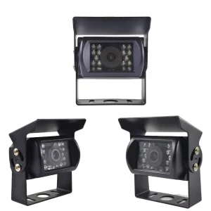24V Infrared HD Night Vision Camera with Wide Angle for Cars Bus Trucks Harvesters Waterproof Function