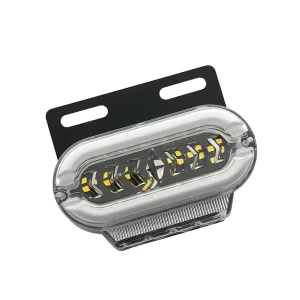 24V LED Car Truck Side Marker Lights Car External Lights Turn Signal Indicator Lamp Warning Tail Light 3 Modes Trailer Lorry