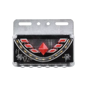24V LED Car Truck Side Marker Lights IP67 Waterproof Aluminum PC Material Universal Fitment External Lights