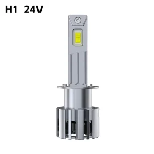 24V LED Headlight Bulbs for Trucks H7 H4 H11 H1 9005 Compatible 70W 6000K Mini Canbus Ready Lamp