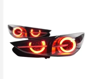 24V LED Tail Lights Red Brake Turn Signal 72W for MAZDA 3 Axela Sedan