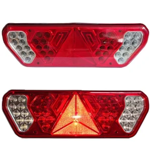 24V LED Tail Rear Light Universal Lamp Position Lights Turn Signal Stop Brake Reverse Light for Brazil Truck Trailer Lorry