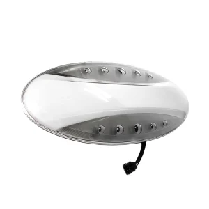 24V Oval LED Interior Ceiling Light Corridor Lamp for Coaches Coach Ceiling Lamp Interior Corridor Lighting Accessories
