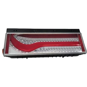 24V Red Stop Rear Brake Reverse Light Truck Trailer Tail Lamp CE Certified 3000 Lumens 5500K Hino Compatible