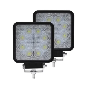 24W LED Work Light Spot Flood Beam 12V 24V Off Road for Truck Tractor Boat Car SUV ATV Lights IP68 Waterproof