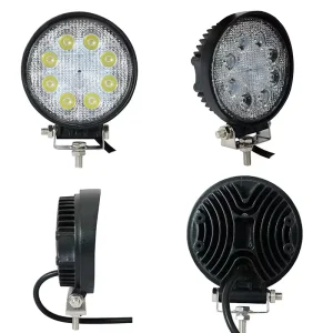 24W LED Work Light Spot flood Beam 12V 24V Off road for Truck Tractor Boat Car SUV ATV lights Ip68 waterproof